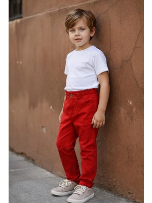 Mavimoure 23 Nisan 29 Ekim 10 Kasım Özel & Günlüğe Uygun Içten Ayarlanabilir Çocuk Keten Pantolon