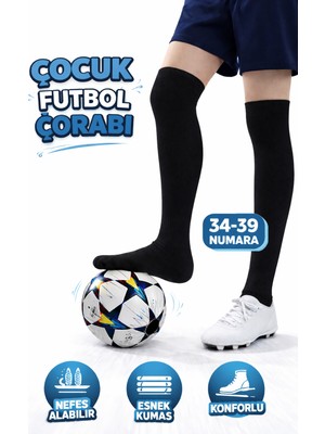 444 Marka Futbol Maç Çorabı Futbol Tozluk Futbol Halısaha Çorabı Çocuk