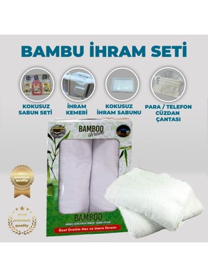 Bambu Ihram Takım Set - Hac-Umre