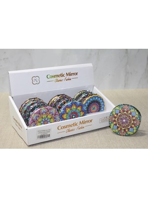 Nexgen Taşlı El Aynası Yuvarlak Ince ALK3756 RSKDG34-MCHD