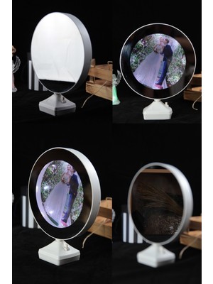 PremiumPort Parlak LED Ayna, Modern ve Şık Tasarım, Kolay Montaj ve Parlak Aydınlatma