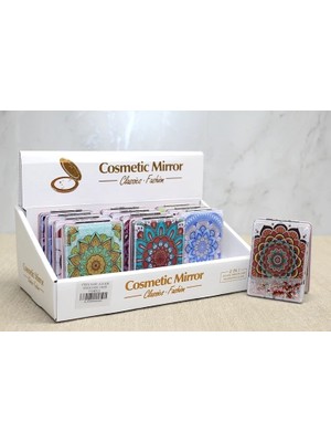 Nexgen Mandala Desenli Hareketli Sulu El Aynası ALK4581 RSKDG34-MCHD