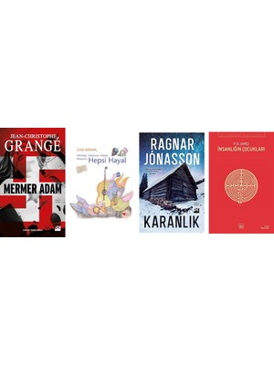 Doğan Kitap Mermer Adam (Ciltsiz) + 3 Kitap Daha (Set)