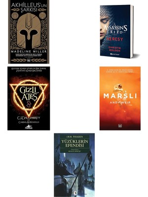 İthaki Yayınları Akhilleus’un Şarkısı + 4 Kitap Daha (Set)