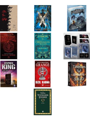 İthaki Yayınları Ateş Ten Gölge + 9 Kitap Daha (Set)