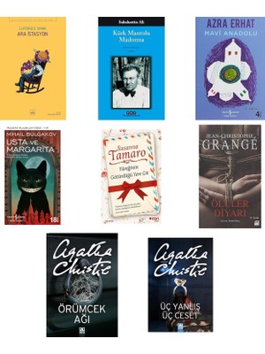 İthaki Yayınları Ara Istasyon + 7 Kitap Daha (Set)
