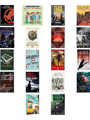 Dex Kitap Açlık Oyunları 2 - Ateşi Yakalamak + 17 Kitap Daha (Set)