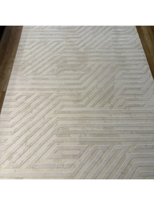 İpek Halı Ipek Halı Gaspara 14973 Krem Modern Salon Halısı