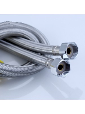 Esranın Dünyası Ieg™ Spiral Çelik Örgülü Klozet Bağlantı Flex Hortumu - 3/8 - 3/8 RSPRP34-ESRDNS