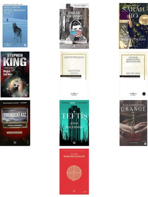 İş Bankası Kültür Yayınları Ateş Yakmak: Modern Klasikler Serisi + 9 Kitap Daha (Set)