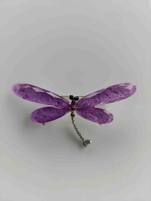 Makmery Yusufçuk Broş Lila