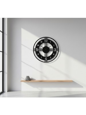 Zmt Design Metroring Metal Duvar Saati