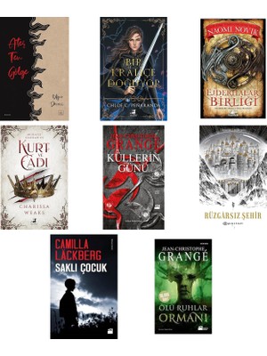 İthaki Yayınları Ateş Ten Gölge + 7 Kitap Daha (Set)