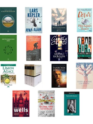İthaki Yayınları Ay Zalim Bir Sevgilidir + 14 Kitap Daha (Set)