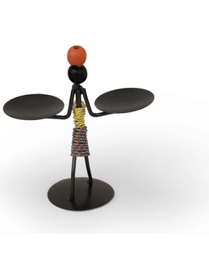 Hedea Afrikalı Kadın Demir Mumluk