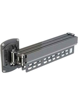 Trend Store Alüminyum Duvara Monte Balkon Çamaşır Askılığı Katlanabilir Açılır Kapanır Yer Kaplamaz