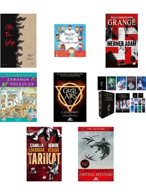 İthaki Yayınları Ateş Ten Gölge + 7 Kitap Daha (Set)