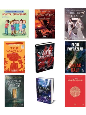 İş Bankası Kültür Yayınları Ben Tek, Siz Hepiniz + 8 Kitap Daha (Set)