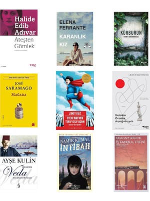 Can Yayınları Ateşten Gömlek: Selim Ileri'nin Sonsözüyle + 8 Kitap Daha (Set)