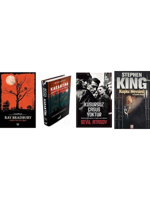 İthaki Yayınları Cadılar Bayramı Ağacı + 3 Kitap Daha (Set)