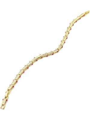 Ne Verelim Size Taşlı Vip Bileklik - Altın