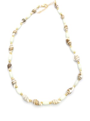 Ne Verelim Size Deniz Kabuğu Kolye - Beyaz