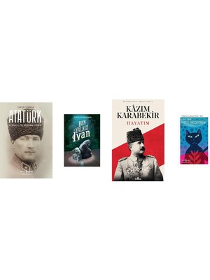 İş Bankası Kültür Yayınları Atatürk - Kurucu Felsefenin Evrimi + 3 Kitap Daha (Set)