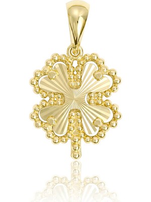 Lilarote Top Toplu Yonca Kolye Ucu