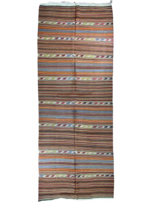 Cicim Halı El Dokuma Konya Kilim 150X394 cm