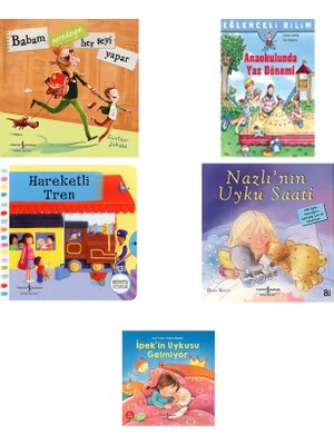 İş Bankası Kültür Yayınları Babam Neredeyse Her Şeyi Yapar + 4 Kitap (Set)