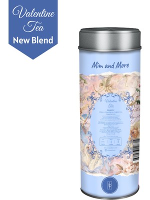 Mim And More Valentine Tea - Yaban Mersinli Hibiskus Çayı 2026 Limited Edition, 50 gr