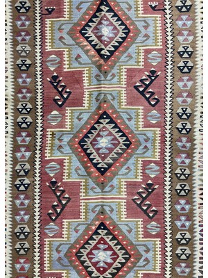 Cicim Halı El Dokuma Anadolu Kilim 106X176 cm