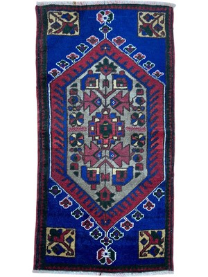 Cicim Halı El Dokuma Konya Halı 52X102 cm