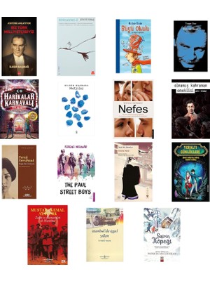 Atatürk Anlatıyor - Biz Türk Milliyetçisiyiz + 14 Kitap Daha (Set)