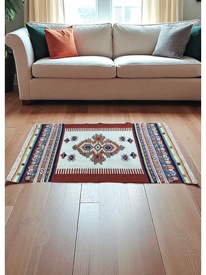 Cicim Halı El Dokuma Konya Kilim & Halı 87X146 cm