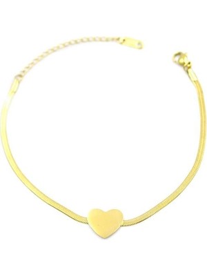 Ne Verelim Size Kalp Bileklik - Altın