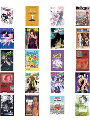 Alfa Yayınları Bleach 2 Hoşçakal Paraket: Hoşçakal Paraket Iyi Geceler Kız Kardeş + 19 Kitap Daha (Set)