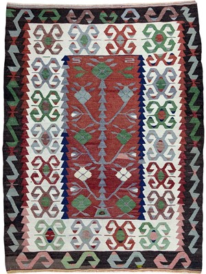Cicim Halı El Dokuma Anadolu Kilim 94X127 cm