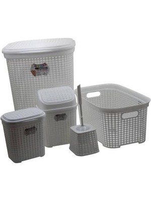 Ne Verelim Size 5 Li Çeyiz Seti Banyo Seti Kutulu ROYALEKS-MRD306-D