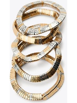 Ne Verelim Size Çoklu Lastkli Bilezik - Altın