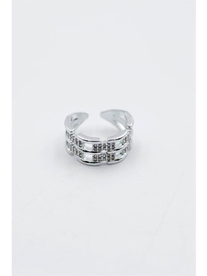 Ne Verelim Size Taşlı Yüzük - Gümüş