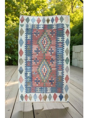 Cicim Halı El Dokuma Anadolu Kilim 101X169 cm