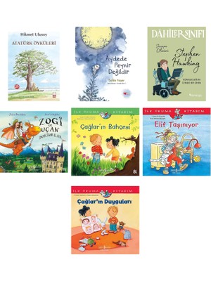 İş Bankası Kültür Yayınları Atatürk Öyküleri + 7 Kitap (Set)