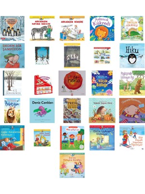 İş Bankası Kültür Yayınları Aramıza Hoş Geldin Penguen 2. Baskı + 25 Kitap (Set)