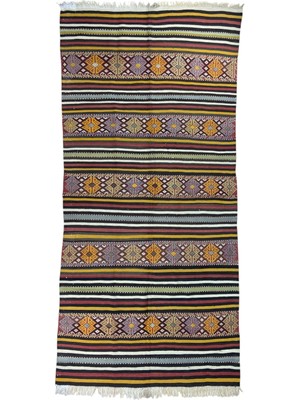 Cicim Halı El Dokuma Konya Cicim Kilim 138X295 cm