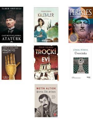 Kronik Kitap Gazi Mustafa Kemal Atatürk + 6 Kitap Daha (Set)