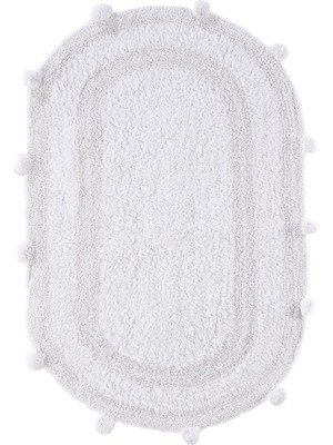 İrya Lampetie Eris Banyo Paspasi Beyaz 50X80