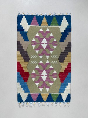 Cicim Halı El Dokuma Anadolu Kilim 59X102 cm