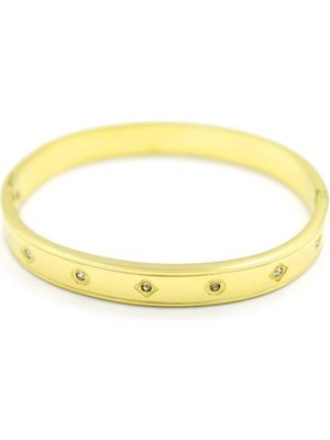 Ne Verelim Size Taşlı Bilezik - Altın