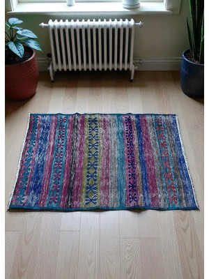 Cicim Halı El Dokuma Yörük Cicim Kilim 92X132 cm